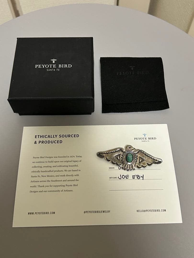 インディアンブローチ✴︎Peyote Bird Designs イーグル