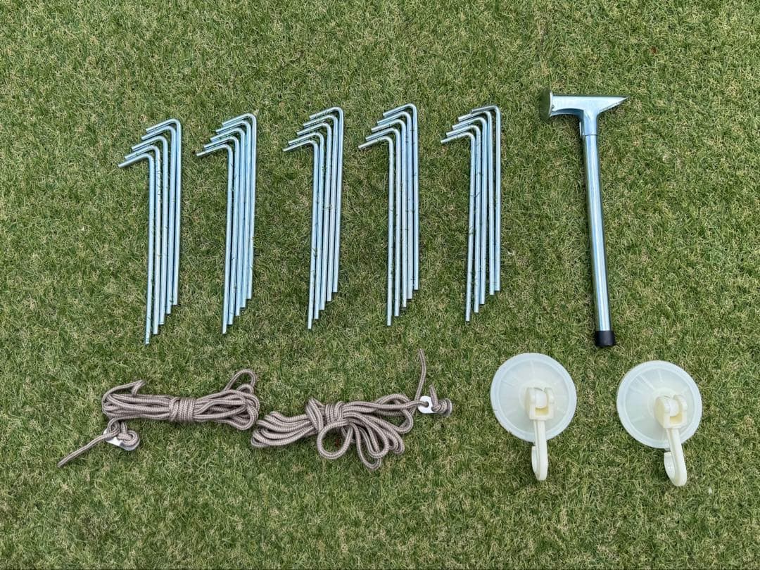 【未使用】ロゴス neos 3ルームドゥーブル XL-BJ　タープテント