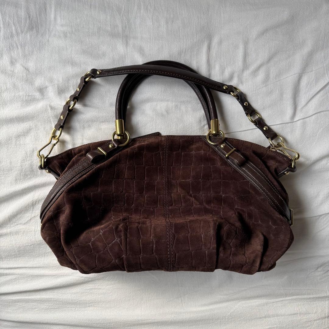 バッグ coach madison sophia leather bag