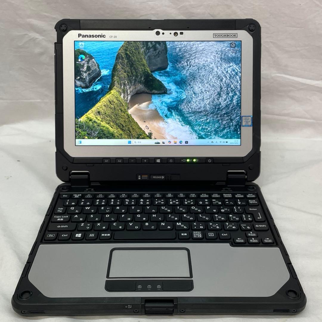 TOUGHBOOK CF-20 128GB　i5-7Y57 Win11 美品