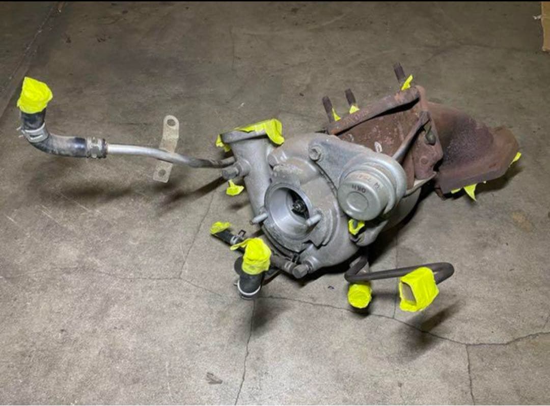 jzx100 1JZ 純正 タービン エキマニ