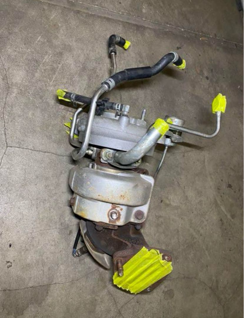 jzx100 1JZ 純正 タービン エキマニ