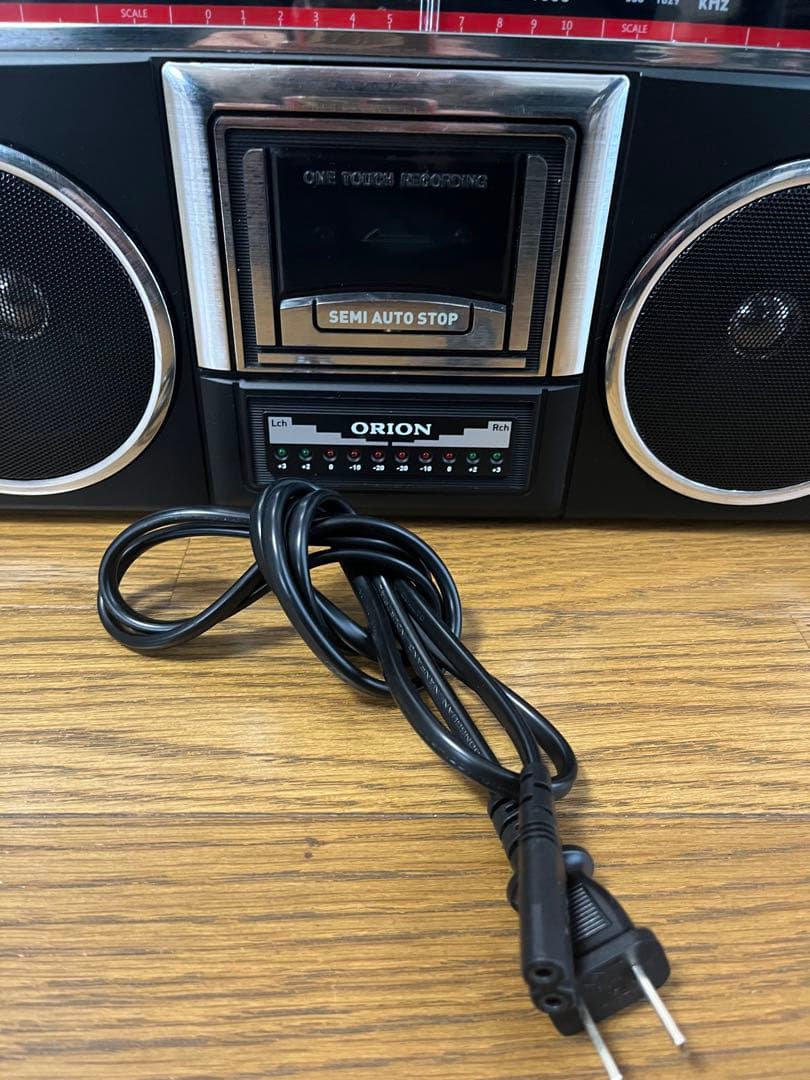 【レア】Orion scr-b5 レトロ　ラジカセ ラジオ インテリア