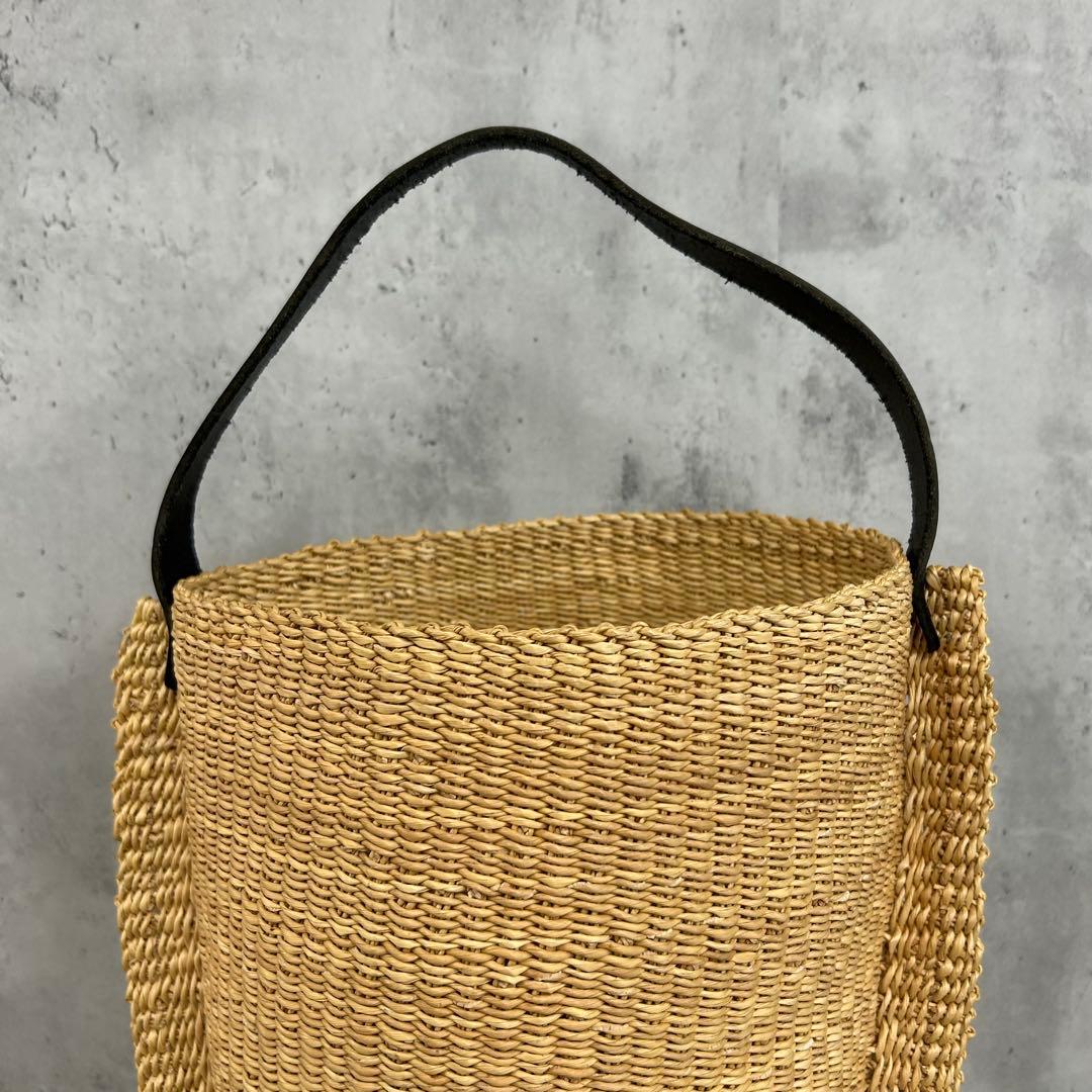 美品 INES BRESSAND RIBBON TAIL バッグ かご バッグ