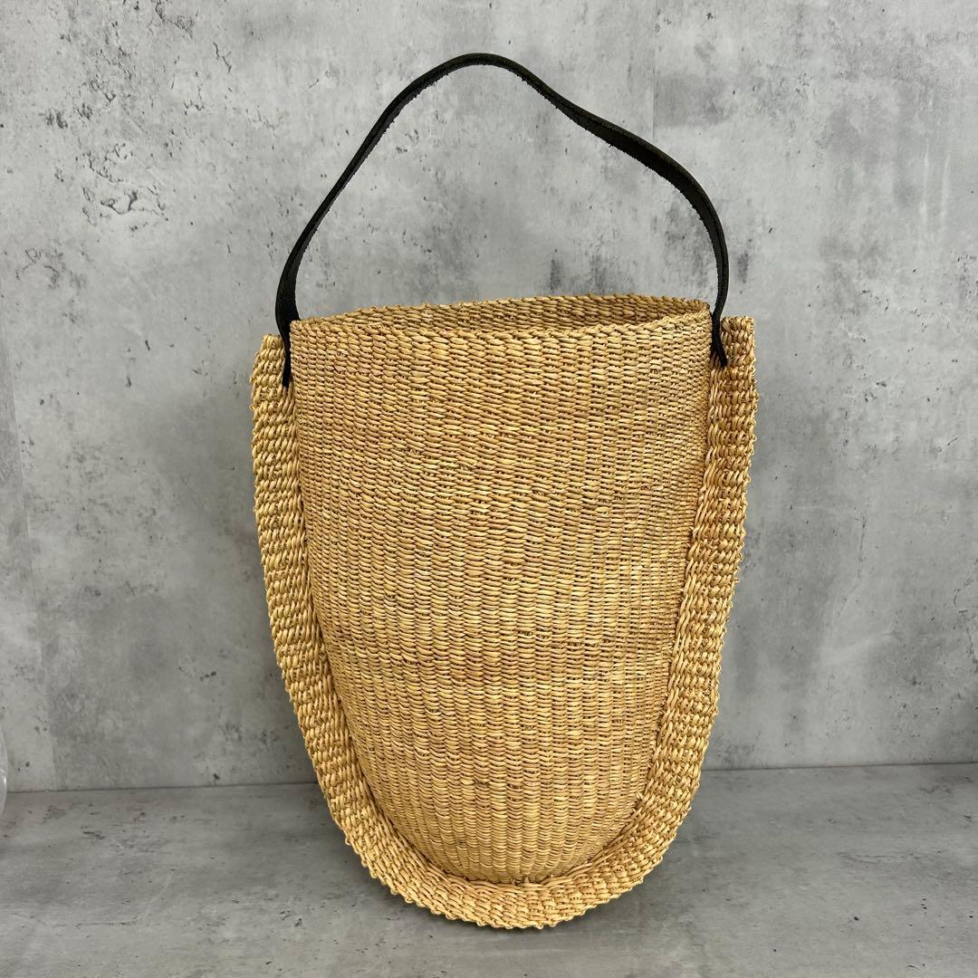 美品 INES BRESSAND RIBBON TAIL バッグ かご バッグ