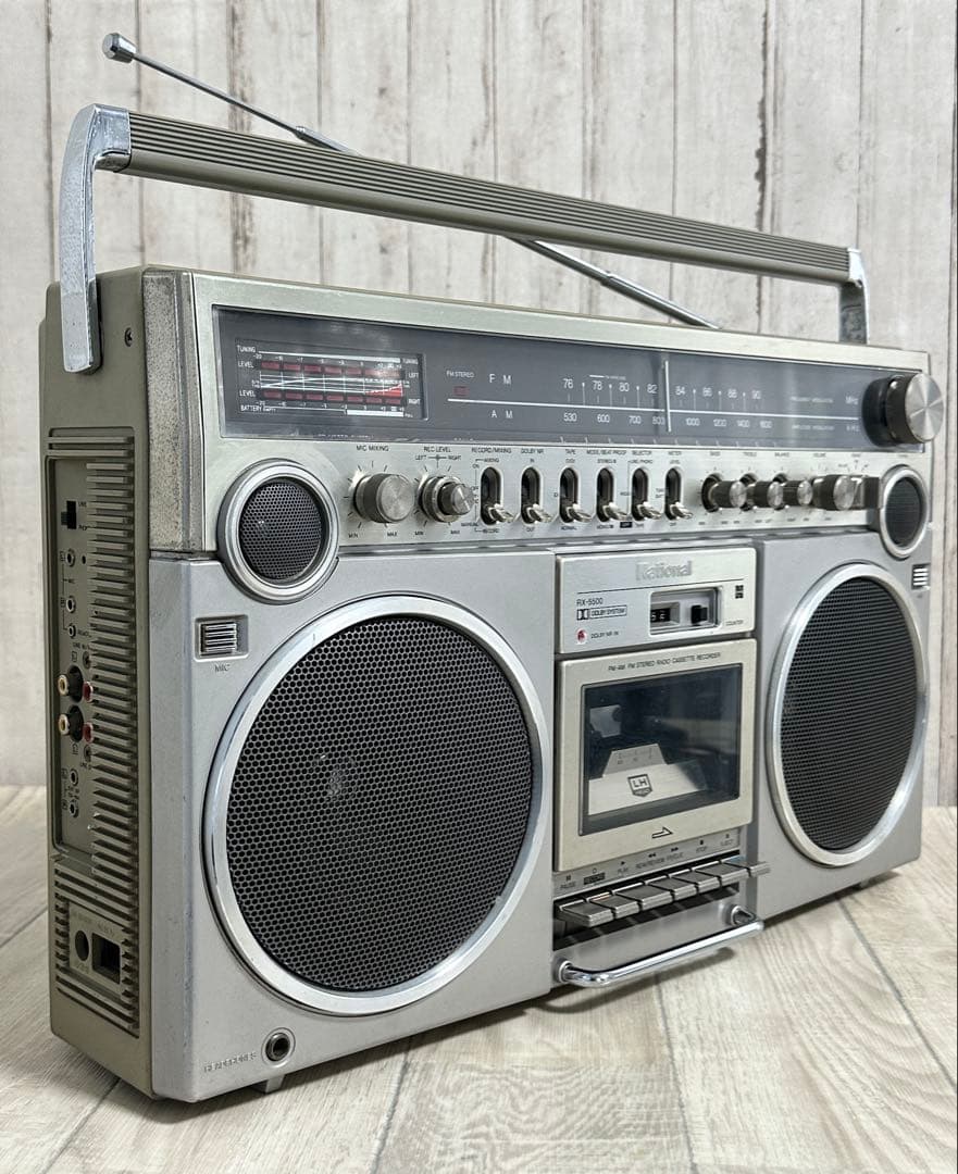 動作品|National ナショナル ラジカセ　RX-5500昭和レトロ　ラジオ