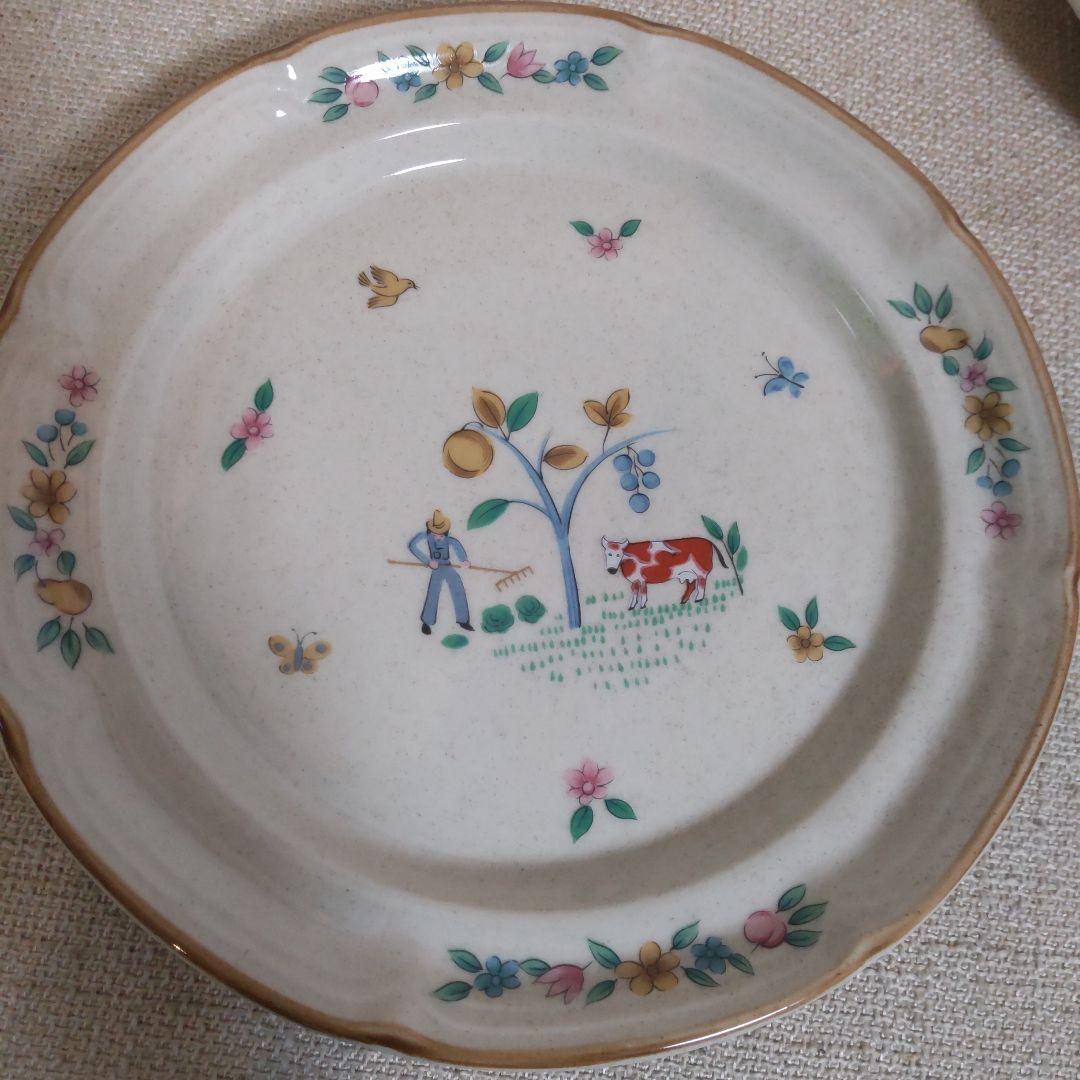 HEARTLAND 皿 4枚 カントリー調