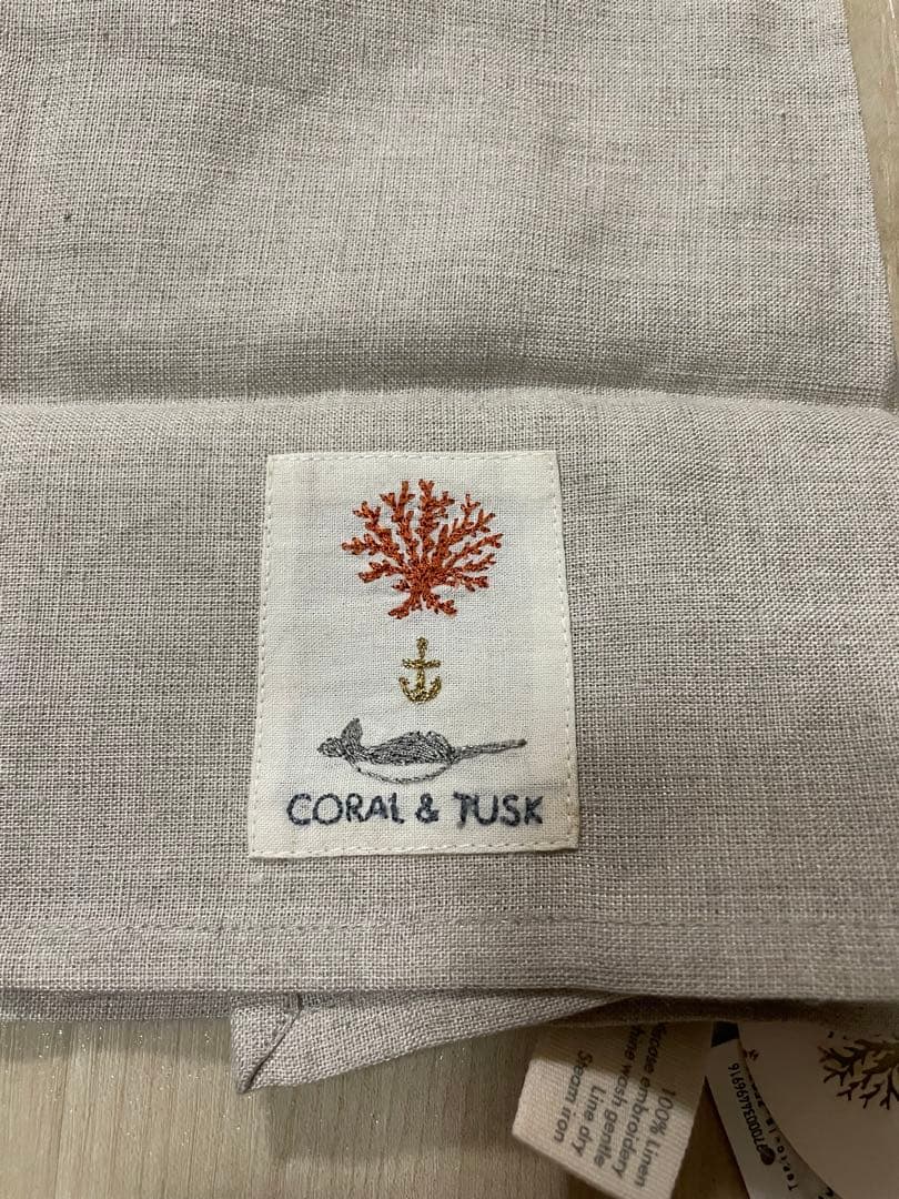 coral&tusk コーラルアンドタスク　ティータオル　セット