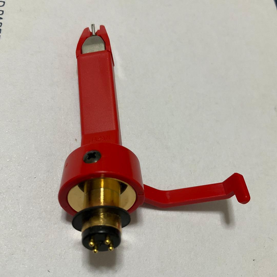 樽屋 カートリッジ 赤 レコード針 動作品