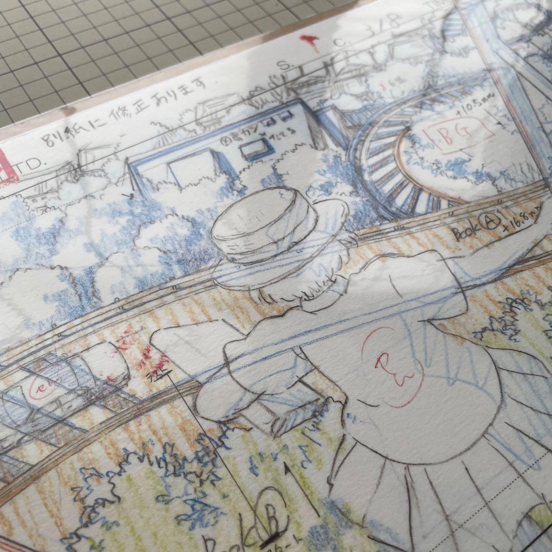 【新品】耳をすませば 実寸レプリカ / スタジオジブリ レイアウト展 / 宮崎駿