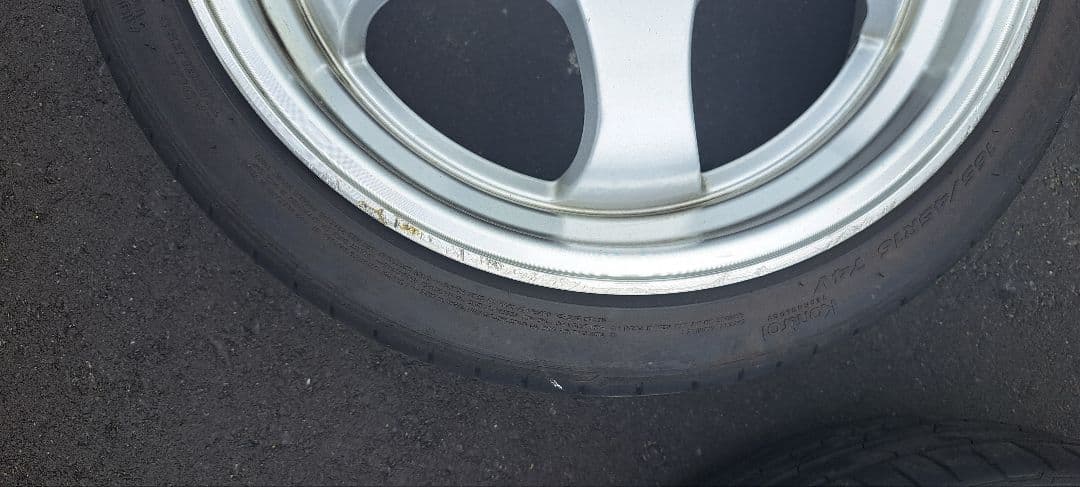 ステルスレーシング　k36　16インチ 　6j タイヤセット