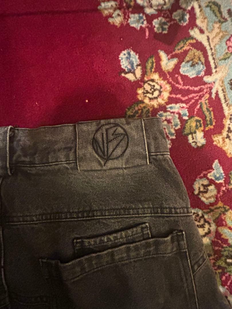 パンツ NoFaith studious SUN FADED BAGGYDENIM S