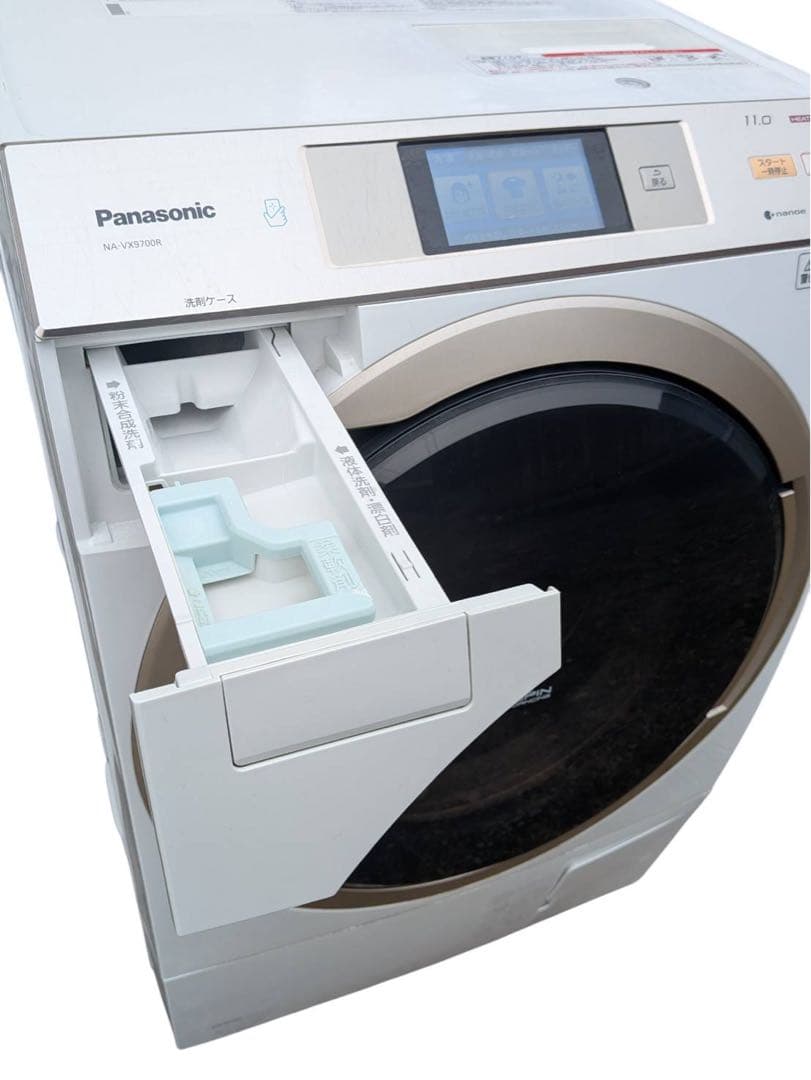Panasonic ドラム式洗濯機 NV-VX9700R 　訳アリ動作品