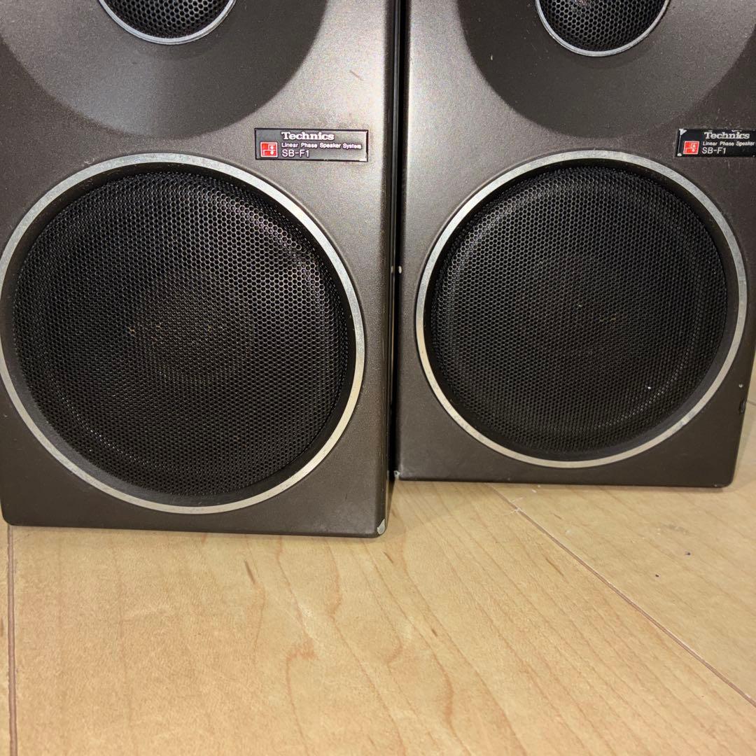名機！【音出し確認済み】Technics　SB-F1 スピーカーペア
