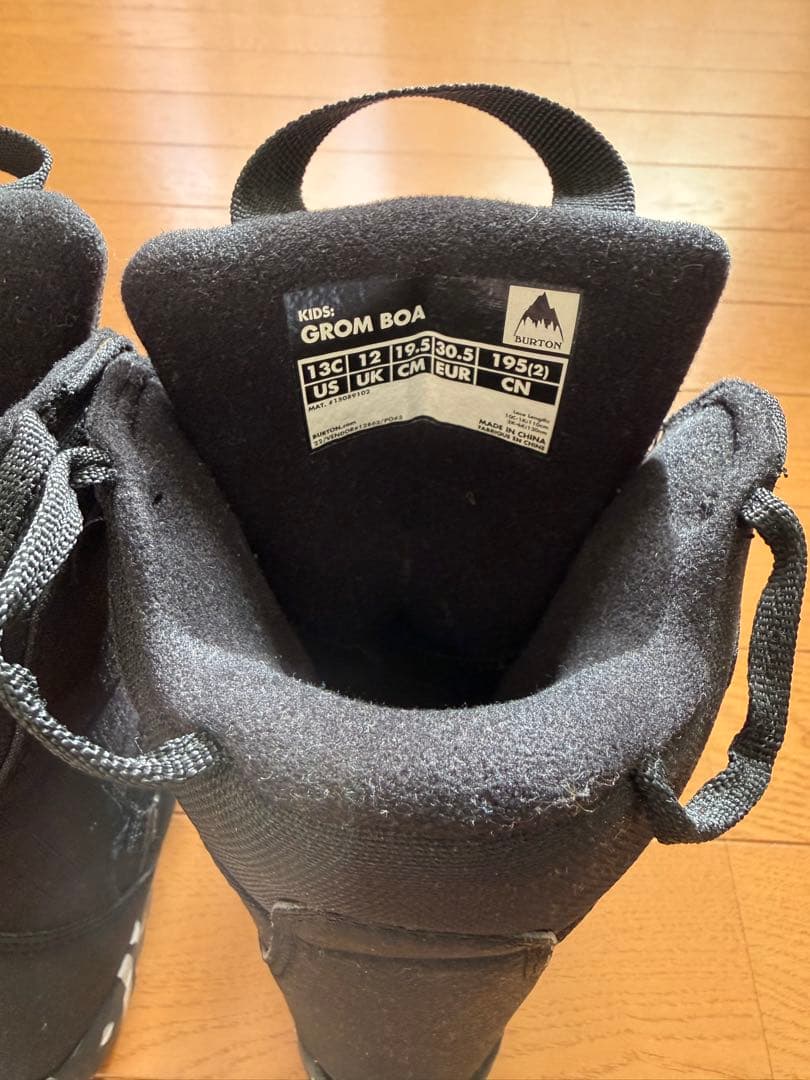 Burton 子ども用スノーボードブーツ ブラック19.5cm