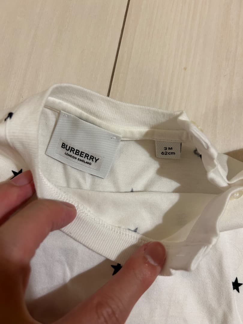 Burberry バーバリー ベビー スター＆モノグラムモチーフ