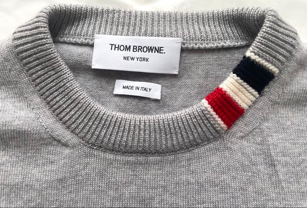 ケ*ン様 THOM BROWNE トムブラウン ウールセーター ニット 2 イタ
