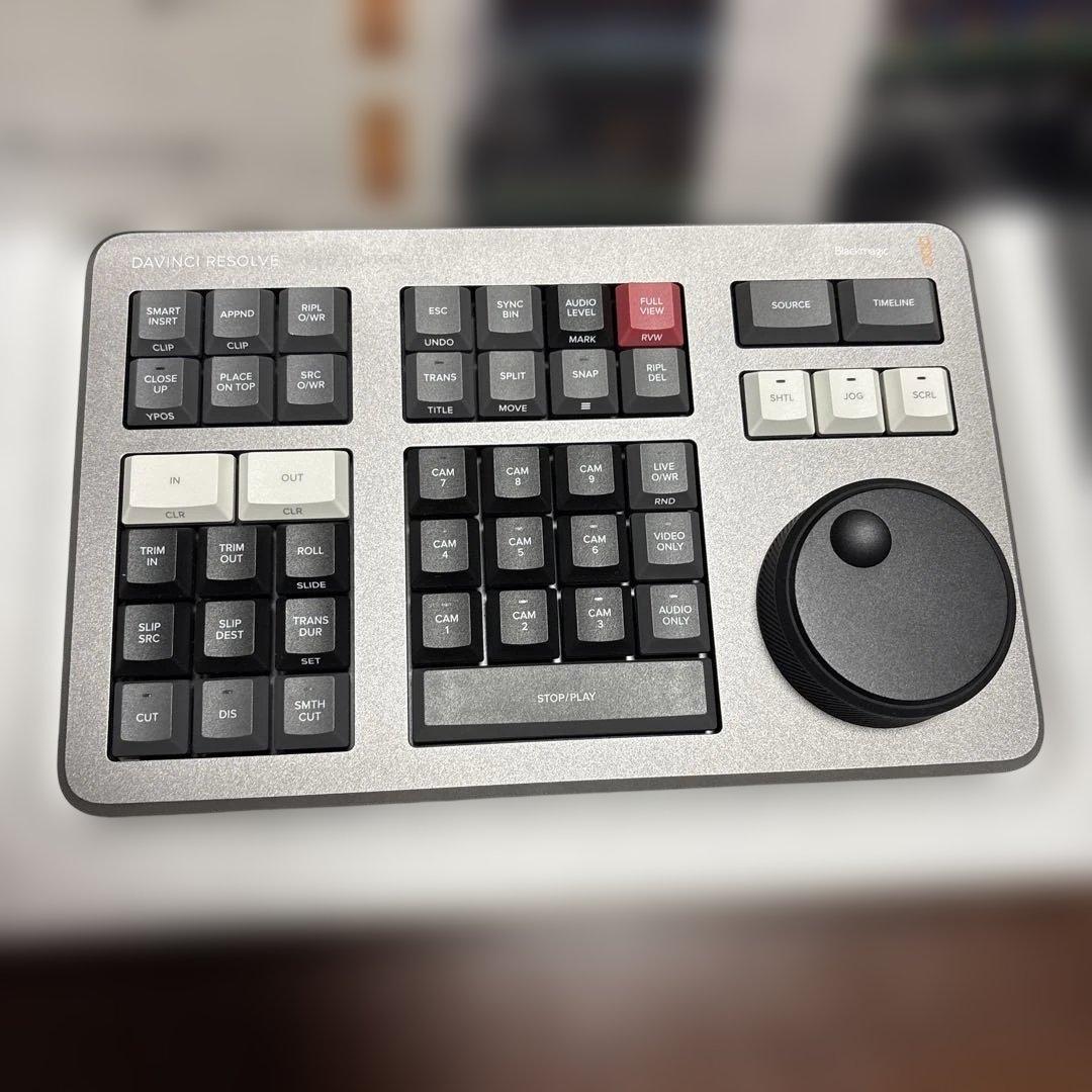 【ほぼ未使用】Davinci Resolve Speed Editor