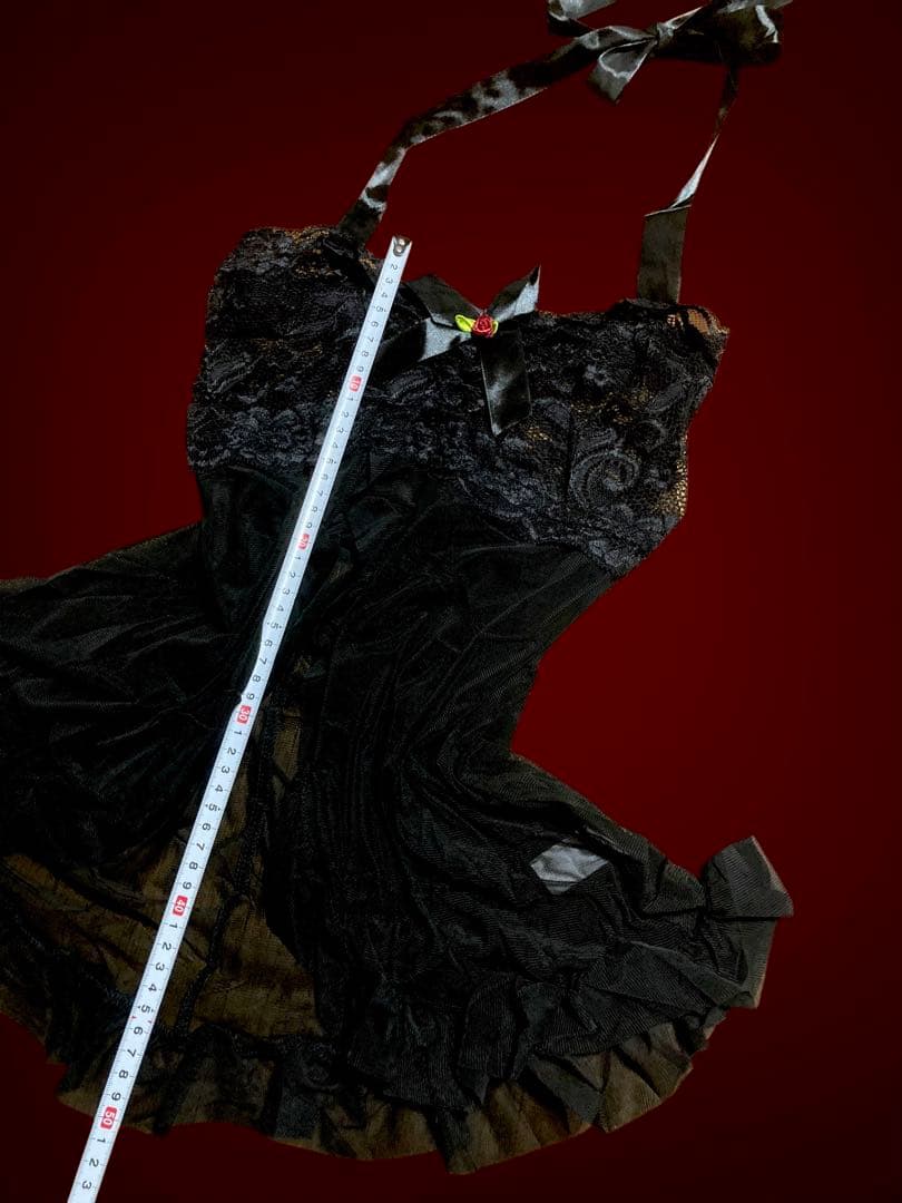 レア00s薔薇黒ゴシックレース姫ギャルy2kフェアリーグランジキャミランジェリー