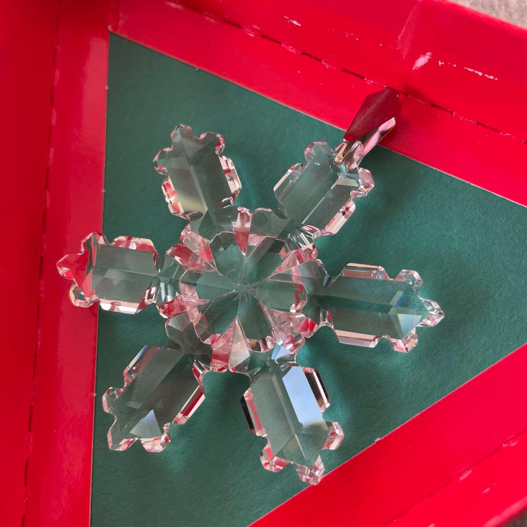 新品未使用【激レア】クリスマスオーナメント 1992年 雪の結晶 箱付きC