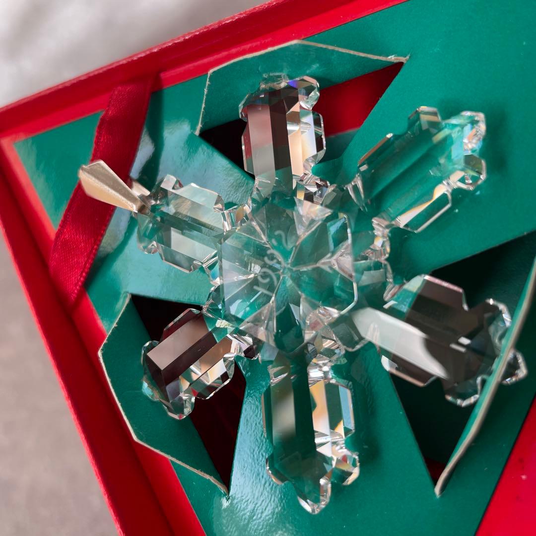 新品未使用【激レア】クリスマスオーナメント 1992年 雪の結晶 箱付きC