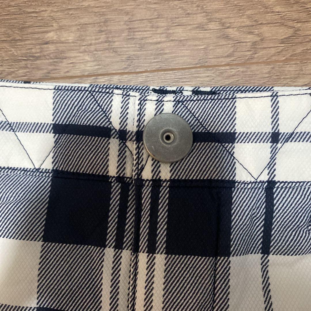 パーリーゲイツ♡スカート♡チェック♡ホワイト♡ネイビー♡S
