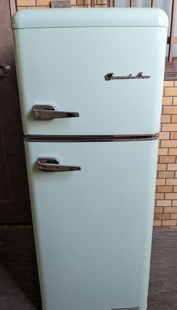 ぷるーん★レトロ冷凍冷蔵庫 grand line 114L 美品♫