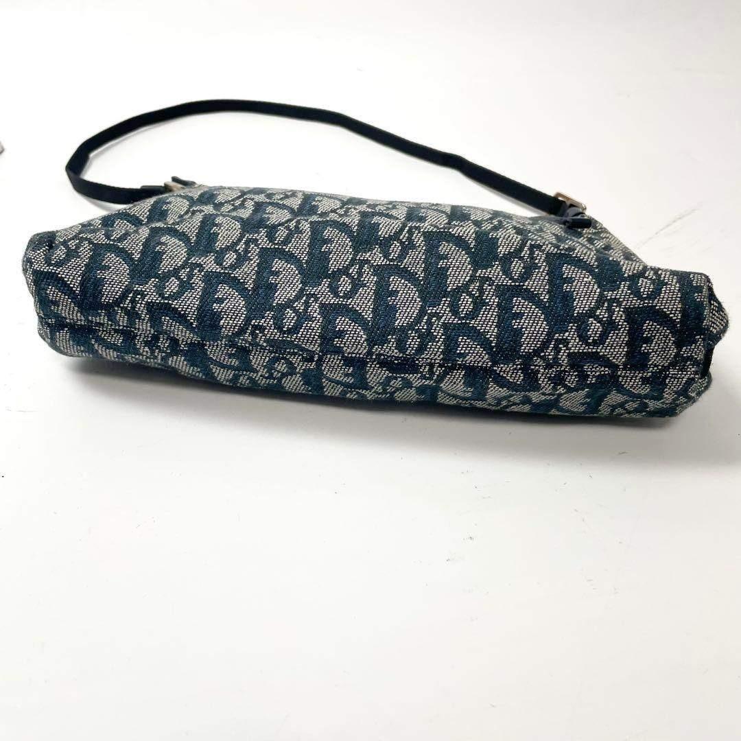 Dior トロッター　キャンバス　ワンショルダーバッグ　ネイビー