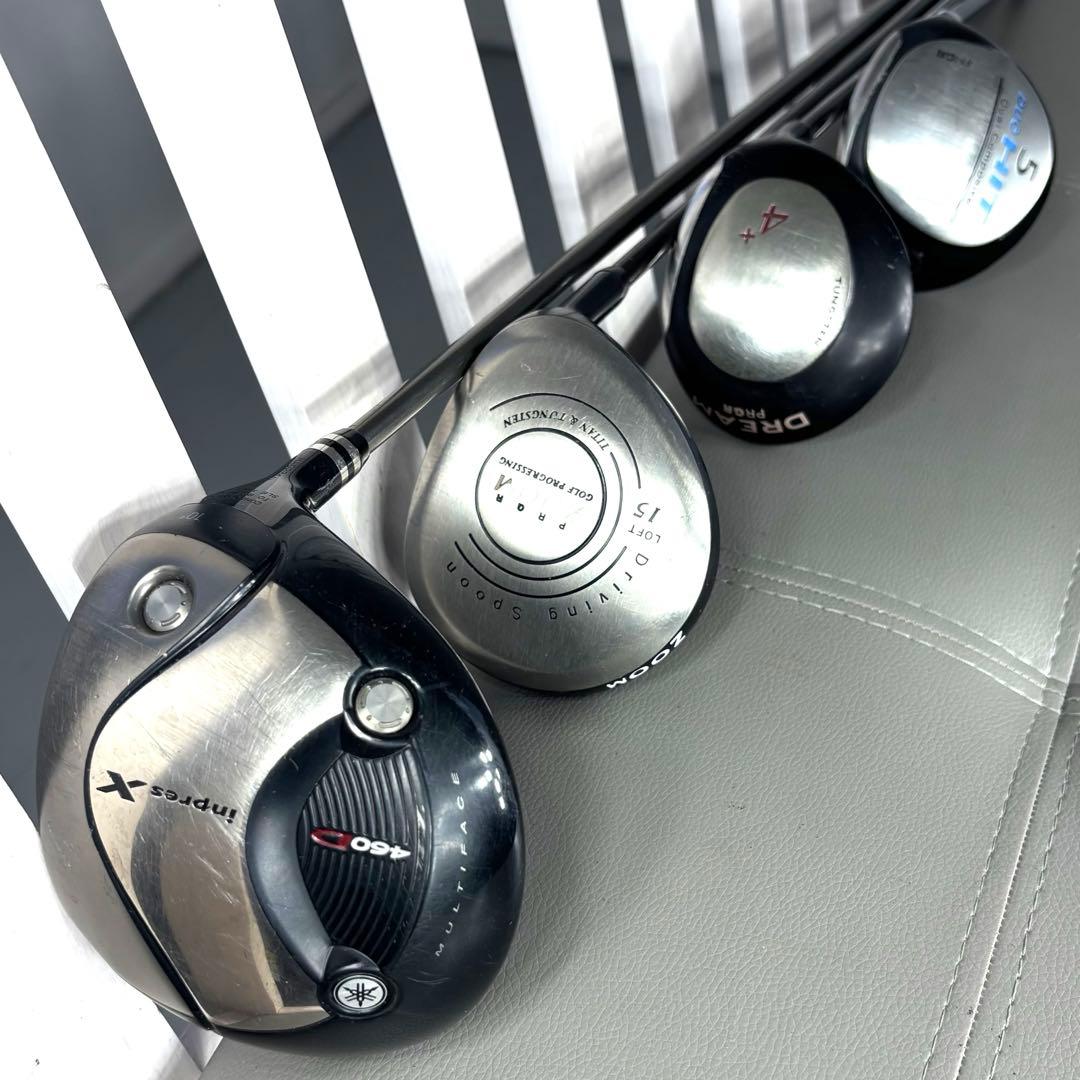 本格派 メンズゴルフクラブ 14本 フルセット ゴルフセット お試しセット