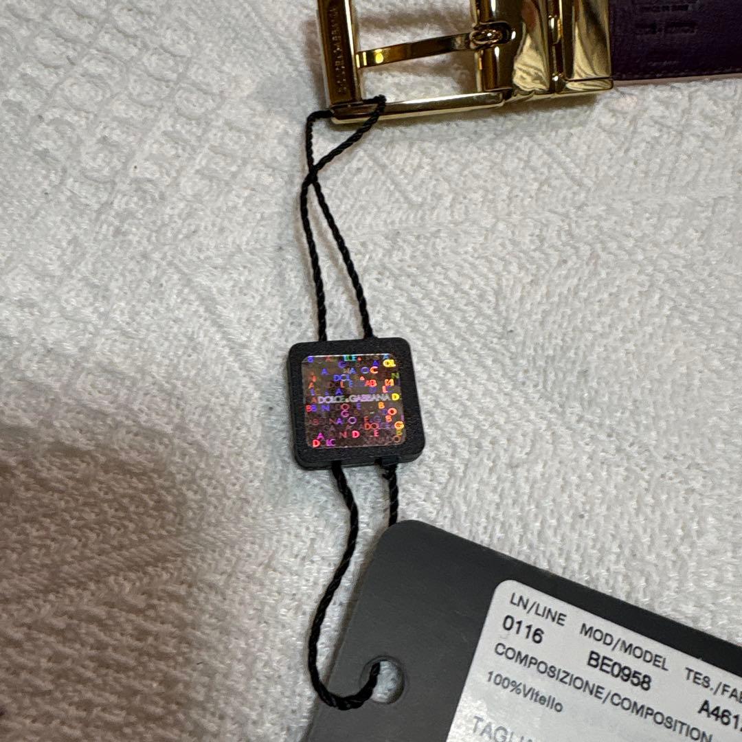 ドルチェ＆ガッバーナレディース ゴールドバックル ピンク