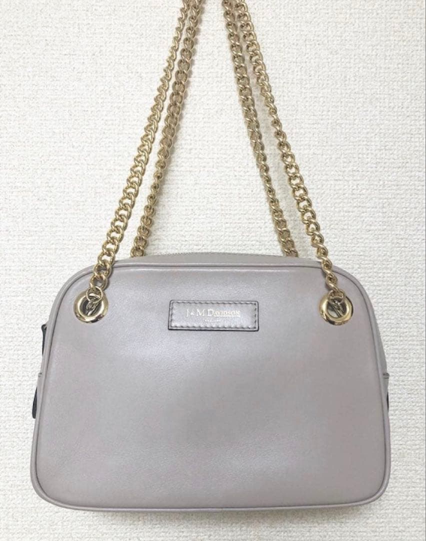 mimi⭐︎J&M DAVIDSON⭐︎ダブルチェーンショルダーバッグ