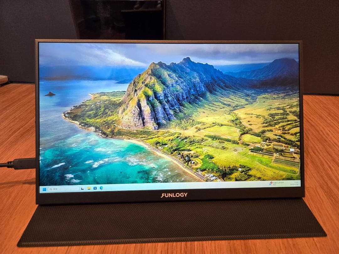 Funlogy 14インチ モバイルモニター フルHD 軽量 薄型