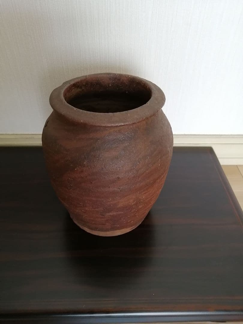 №53 古越前の壺　江戸時代　美品　越前焼　壺