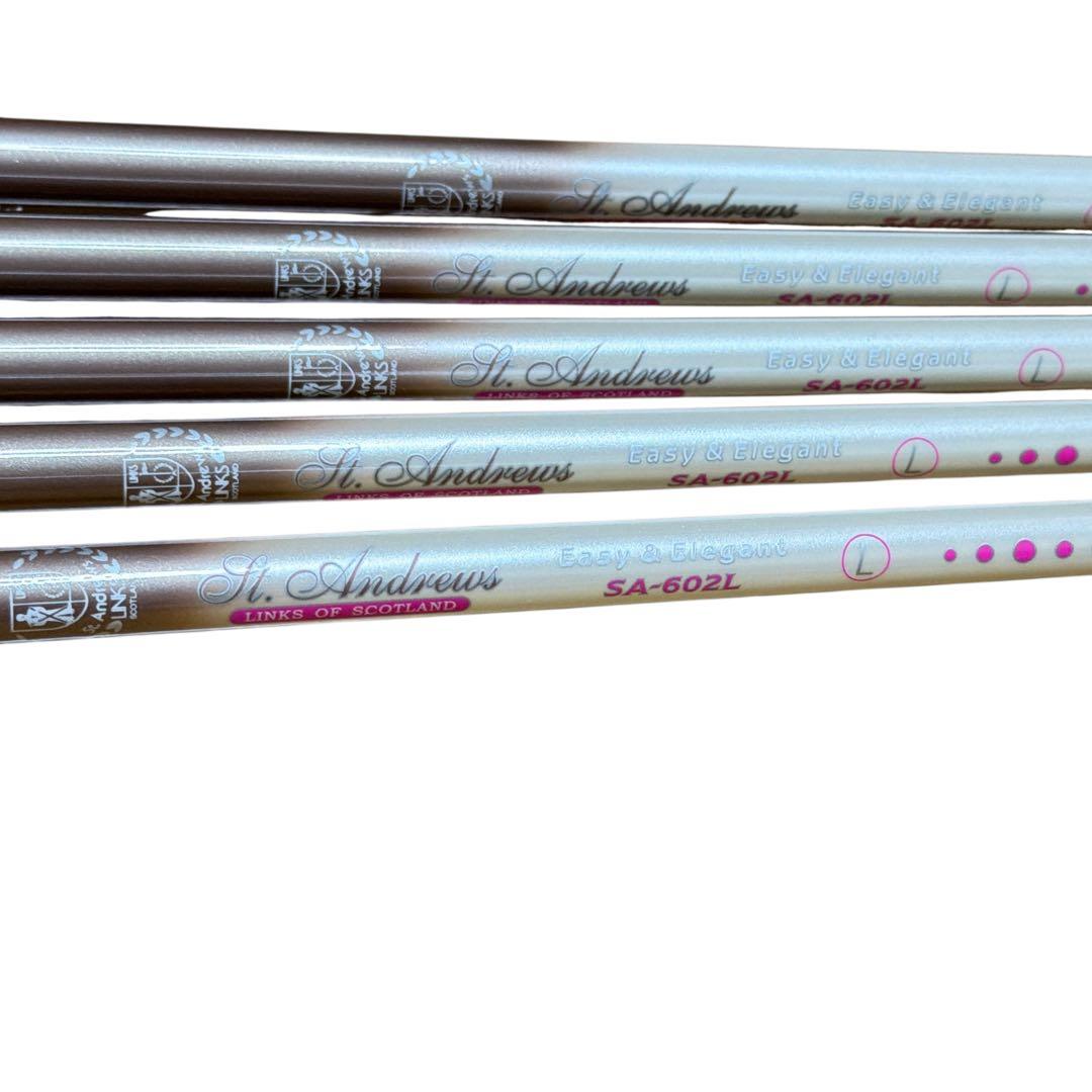 【美品】St.Andrews SA-602L レディース ハーフセット 8本 L