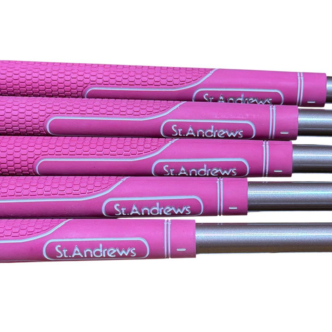 【美品】St.Andrews SA-602L レディース ハーフセット 8本 L