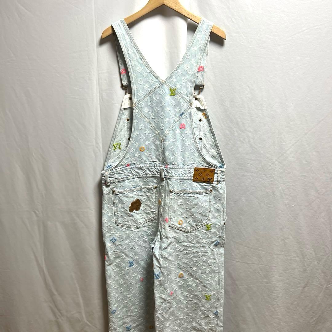 LOUIS VUITTON モノグラム　デニムオーバーオール　タイラー