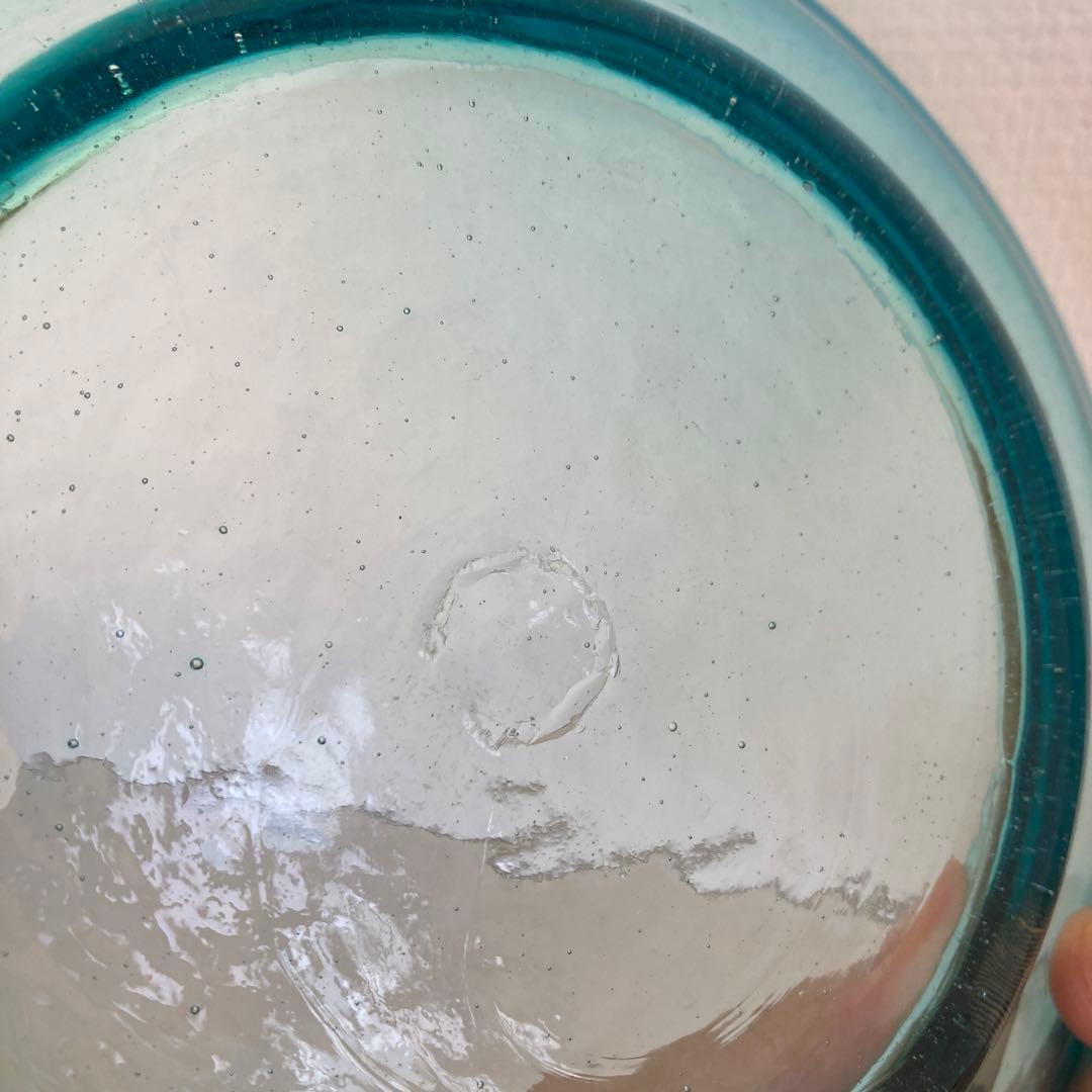 吹きガラス　倉敷ガラス　皿　横山秀樹？ 　小谷真三　内田鋼一　安藤雅信