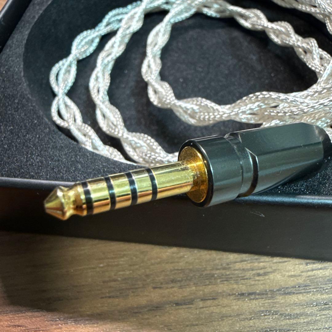 イヤホン 64AUDIO Shielded Silver-Core Cable 4.4