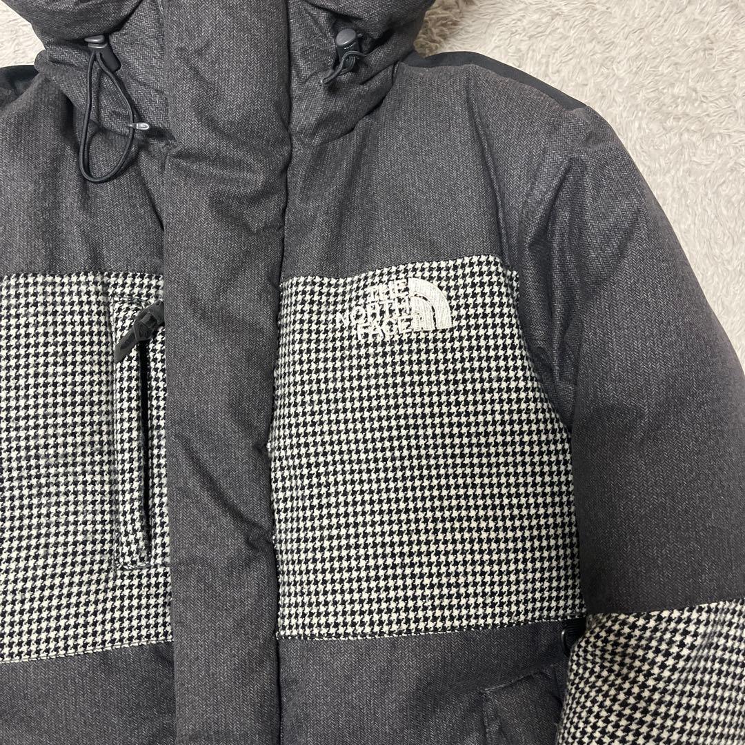 【早いも勝ち】THE NORTH FACE チェック柄ダウンジャケット韓国M95