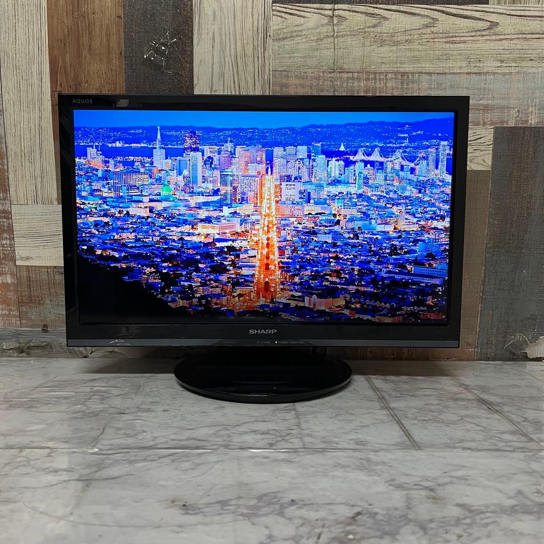 ARAELさん専用全国送料込シャープ19型液晶テレビWチューナー外付けHDD録