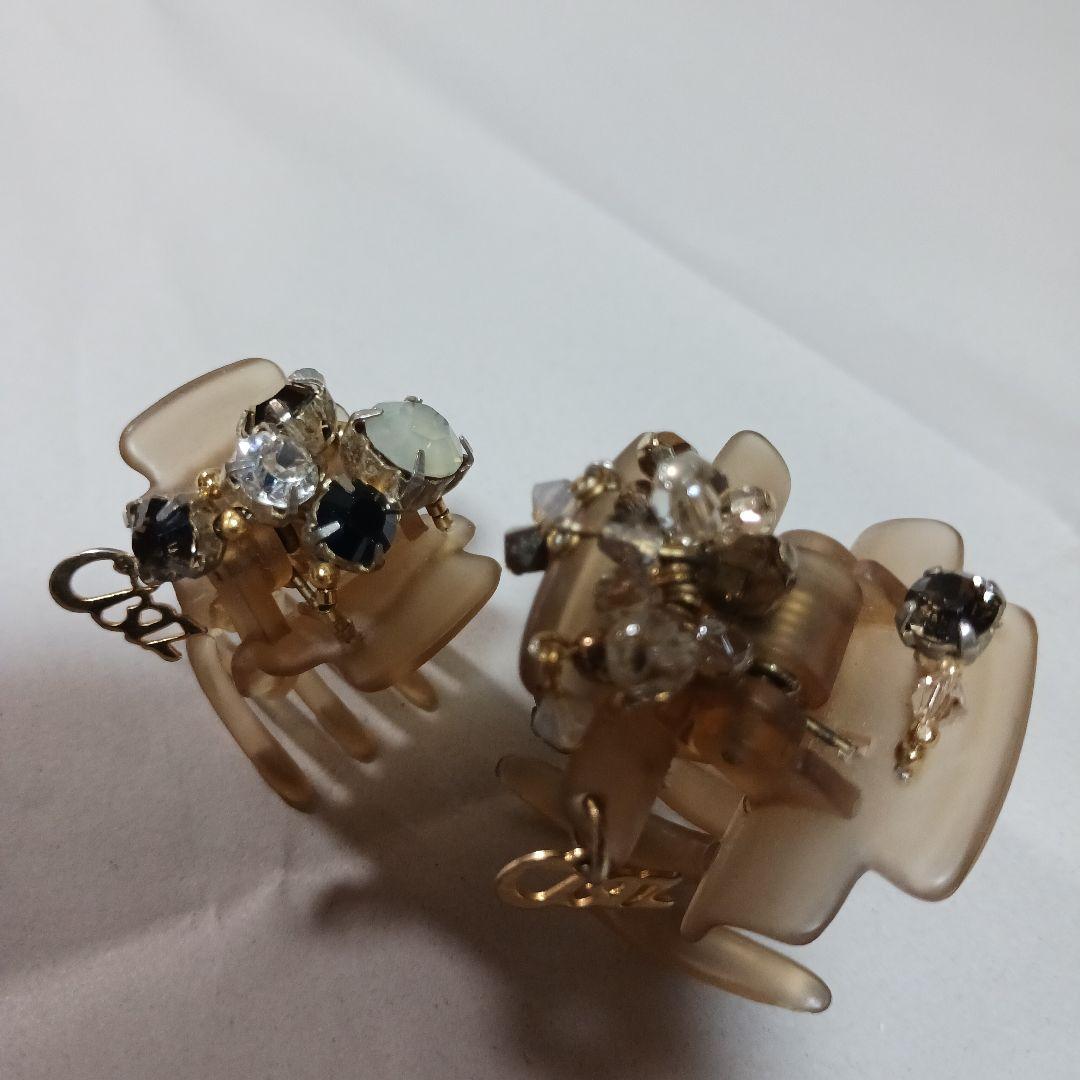 まめ　Complex Bizベージュ デザートクリップ2個セット