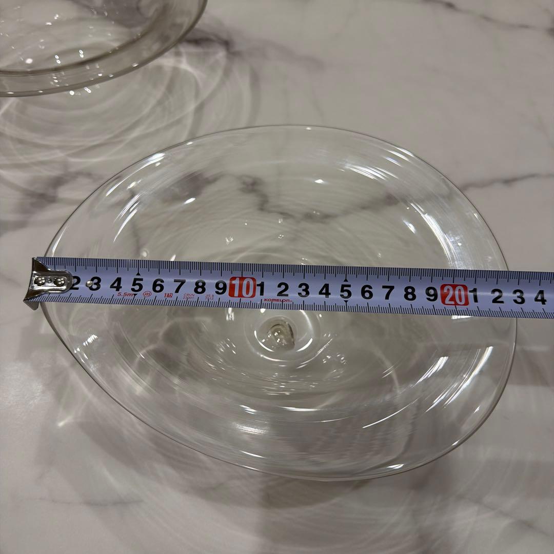 原光弘さん　ガラス　パスタ皿