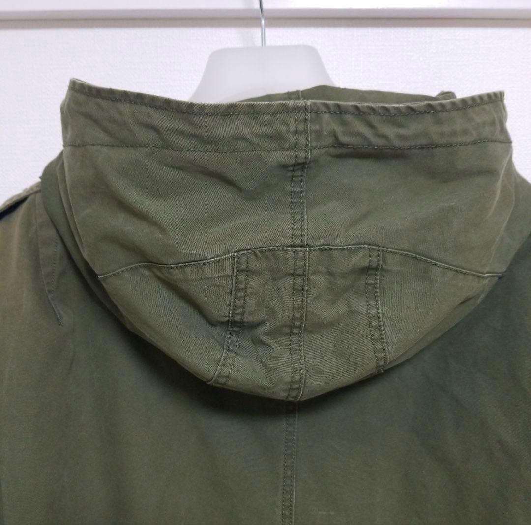 フレッドペリー モッズコート フーテッド ジャケット ライナーつき カーキ