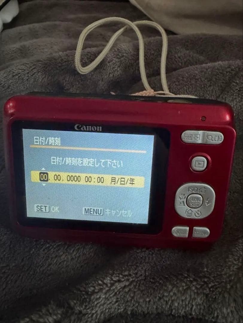 Canon PowerShot A480 レッド