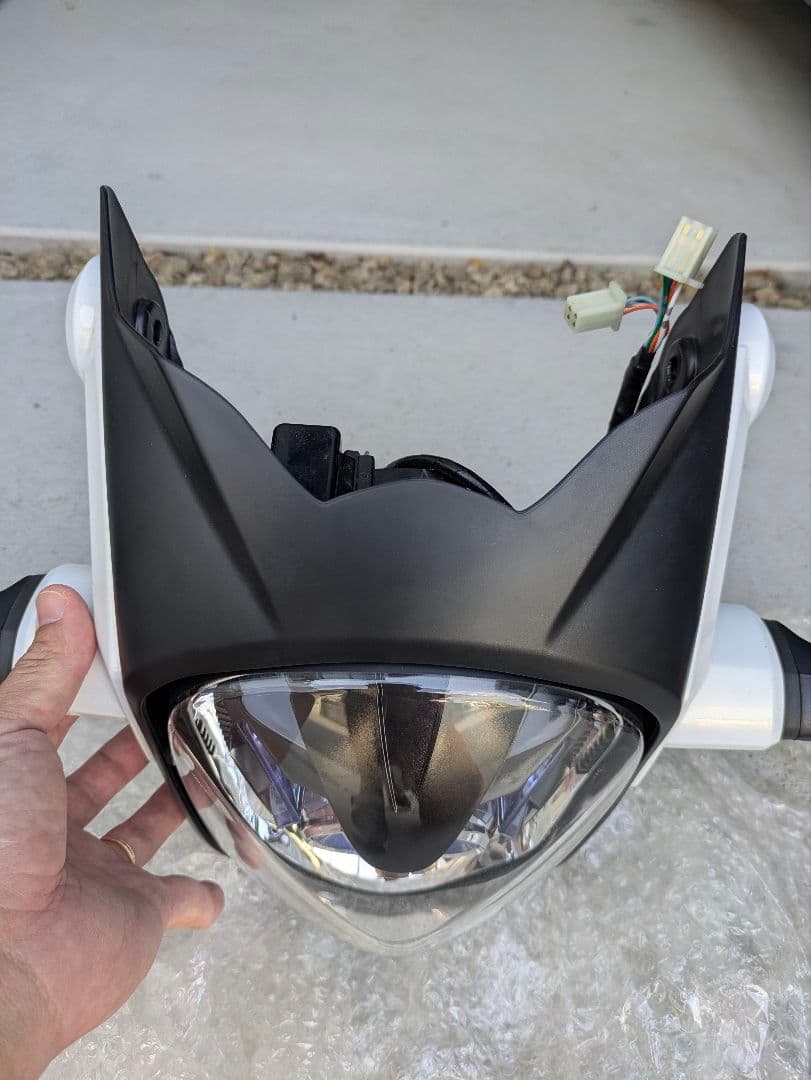 前期グロム ヘッドライトセット