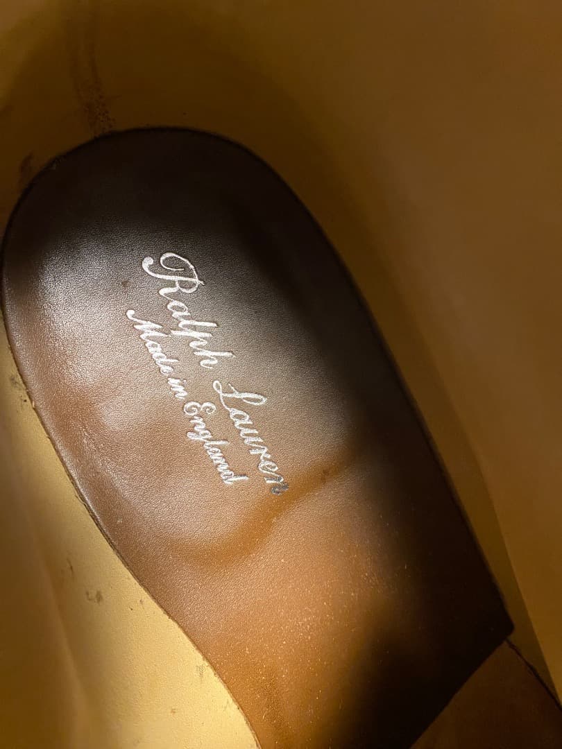 エドワードグリーン 新品未使用　チャッカブーツ　8.5E ラルフローレン別注