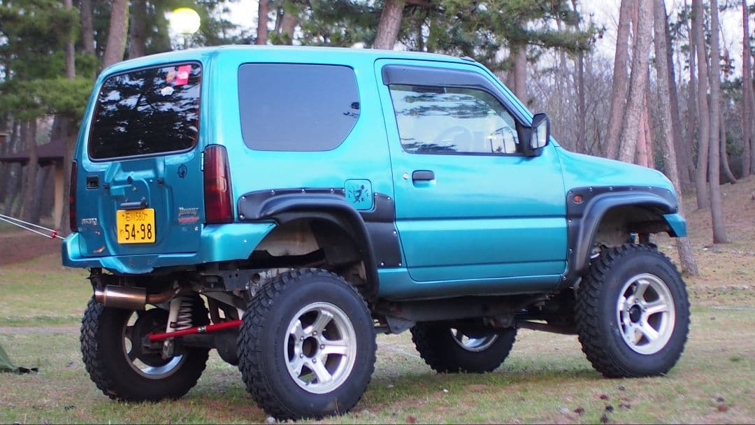 ジムニー JB23 ボディリフト、5インチアップ 部品取りに 車検長い 石川県