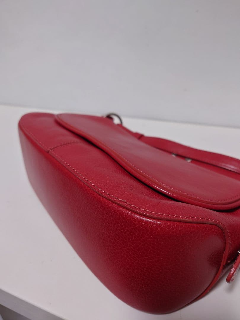 未使用級✨土屋鞄 トーンオイルヌメ クラルテ？ 2way ショルダーバッグ 赤