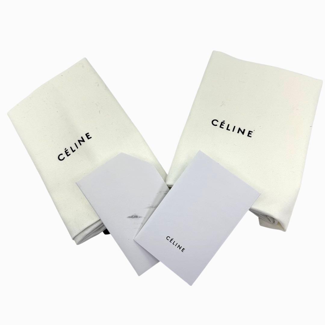 【極希少】セリーヌ　フィービー期　クロコ　パンプス　ヒール　革靴