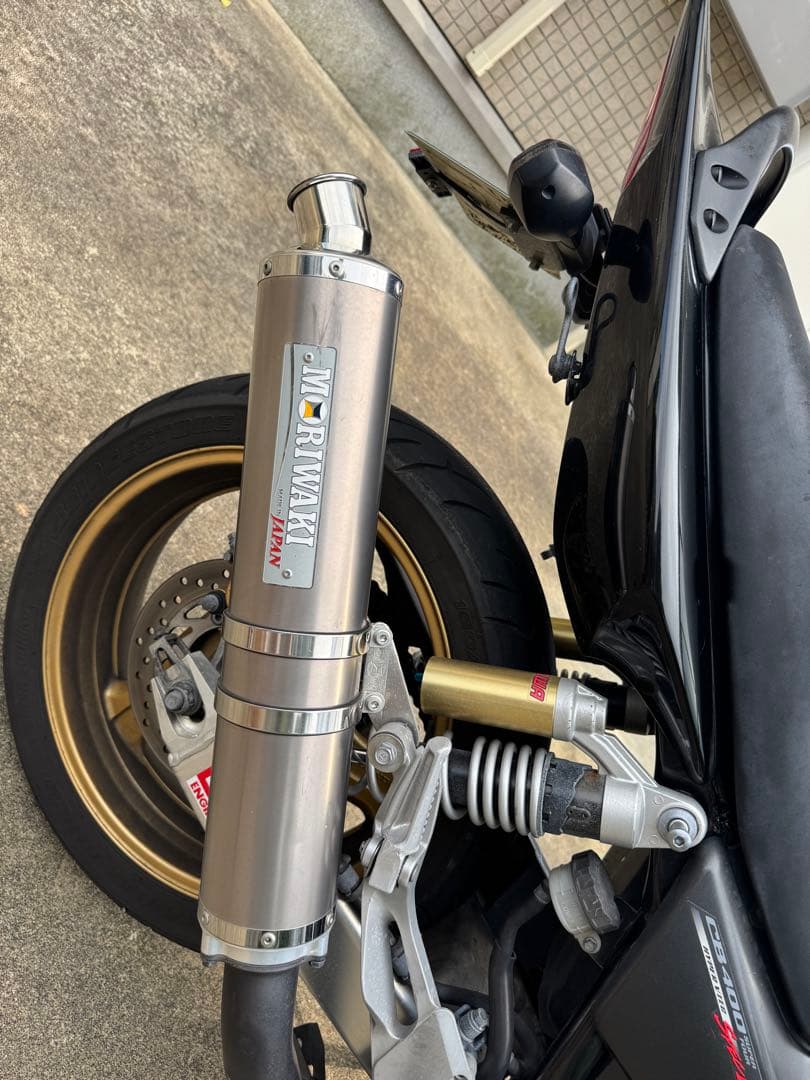 MORIWAKI スリップオンマフラー cb400sf